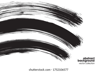Brush strokes. Hand drawn illustrations. Usable for advertisement, banners, card, book cover, brochure, decoration, poster, web header template and etc.