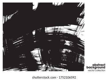 Pulsaciones de pincel. Ilustraciones dibujadas a mano. Se puede usar para publicidad, banners, tarjetas, portada de libros, folletos, decoración, afiches, plantillas de cabecera web, etc.