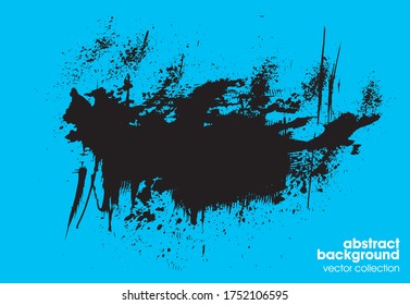 Pulsaciones de pincel. Ilustraciones dibujadas a mano. Se puede usar para publicidad, banners, tarjetas, portada de libros, folletos, decoración, afiches, plantillas de cabecera web, etc.