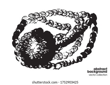 Brush strokes. Hand drawn illustrations. Usable for advertisement, banners, card, book cover, brochure, decoration, poster, web header template and etc.