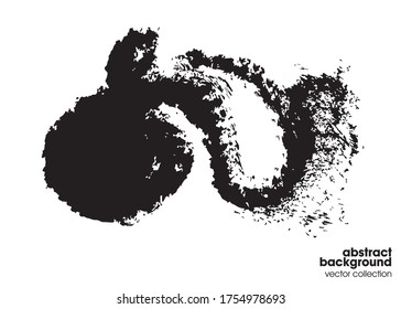 Pulsaciones de pincel. Ilustraciones dibujadas a mano. Se puede usar para publicidad, banners, tarjetas, portada de libros, folletos, decoración, afiches, plantillas de cabecera web, etc.