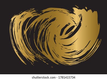 Brush strokes. Hand drawn illustrations. Usable for advertisement, banners, card, book cover, brochure, decoration, poster, web header template and etc.