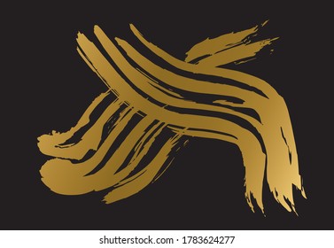 Pulsaciones de pincel. Ilustraciones dibujadas a mano. Se puede usar para publicidad, banners, tarjetas, portada de libros, folletos, decoración, afiches, plantillas de cabecera web, etc.