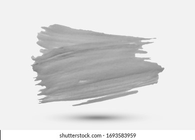 Brush strokes hand-painted. Grunge Brush texture. Logo Design Template. Underlining and formatting page borders. Vector illustration EPS 10.