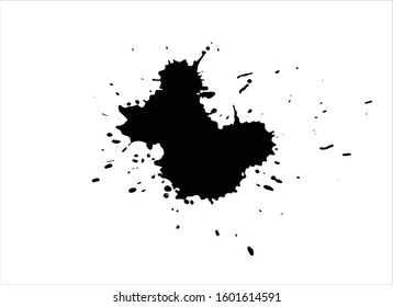 brush strokes paint background ink black