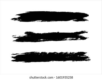brush strokes paint background ink black