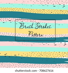 Brush Strokes Pattern