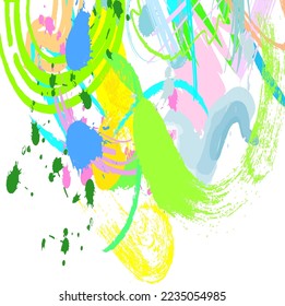  Brush strokes pattern vector. abstract watercoolr painting on canvas. Background for graphiс and web design. Brushstrokes of paint. Good for printing. Hand draw art.