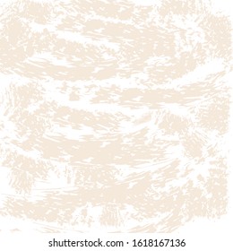 Brush Strokes Retro Background. Dirty Cracked Wall Texture. Concrete, Chalk Print Design Pattern. looks like a skin print. Beige color. best for neutral background