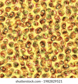 Brush strokes seamless pattern. abstract paint splashes. Acrylic paint, gouache.texture design graphic colorful modern digital grunge abstract background. colored circles, polka dot