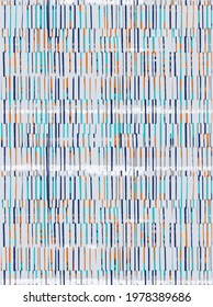 Brush strokes seamless pattern. Freehand horizontal zigzag stripes print. Repeated chevron lines background. Simple classic geometric ornament. Trendy grunge design. Vector abstract modern wallpaper