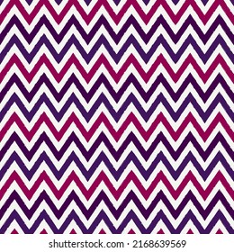 Brush strokes seamless pattern. Freehand horizontal zigzag stripes print. Repeated chevron lines background. Simple classic geometric ornament. Trendy grunge design. Vector abstract modern wallpaper