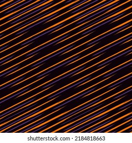Brush strokes seamless pattern. Freehand diagonal stripes print. Repeated rough edge ink lines background. Simple classic geometric motif. Trendy grunge design. Vector abstract modern wallpaper