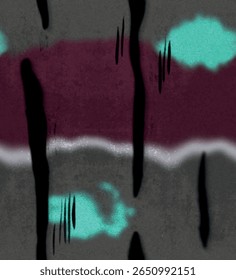 Brush strokes seamless pattern in trendy colors. Pattern texture pastel stroke.  For print, digital paper, textile, fabric, hand drawn dry ink grunge textures. Colorful brush print sketch