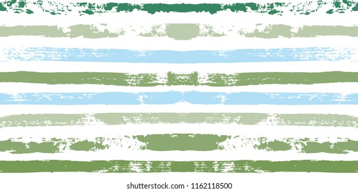 brush strokes Seamless pattern. vector striped male shirt background. ink Paint Lines. green,  black, blue stripes, Modern trendy paintbrush line. summer stripes backdrop