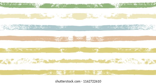 brush strokes Seamless pattern. vector striped male shirt background. ink Paint Lines. green,  black, blue stripes, Modern trendy paintbrush line. summer stripes backdrop