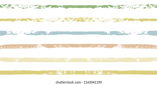 brush strokes Seamless pattern. vector striped male shirt background. ink Paint Lines. green,  black, blue stripes, Modern trendy paintbrush line. summer stripes backdrop