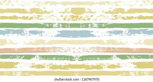 brush strokes Seamless pattern. vector striped male shirt background. ink Paint Lines. green,  black, blue stripes, Modern trendy paintbrush line. summer stripes backdrop