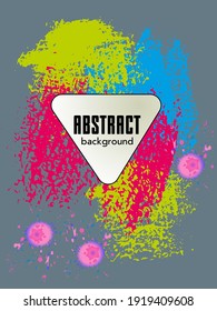 Сovers with brush strokes and splashes for books, magazines, catalogs. Universal abstract layouts.