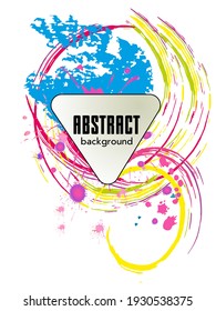 Сovers with brush strokes and splashes for books, magazines, catalogs. Universal abstract layouts.