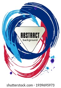 Сovers with brush strokes and splashes for books, magazines, catalogs. Universal abstract layouts.