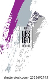 С con pinceladas y salpicaduras para libros, revistas, catálogos. Diseños abstractos universales.
