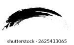 Brush strokes templates, vector grunge paintbrush