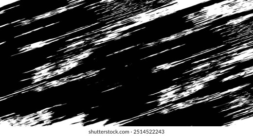 Plantillas de pinceladas, pincel grunge de Vector