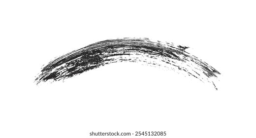 Brush strokes templates, vector grunge paintbrush. vector ilustration