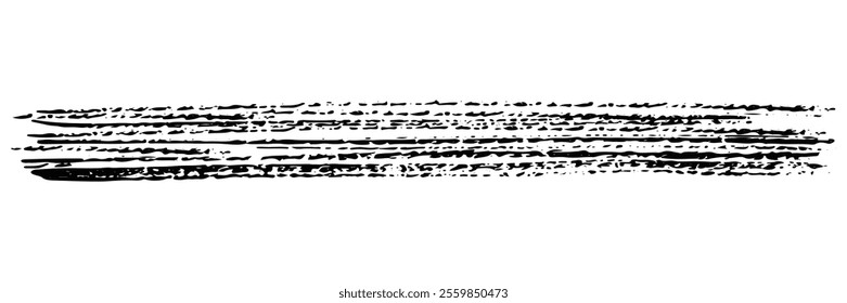 Brush strokes templates, vector grunge paintbrush