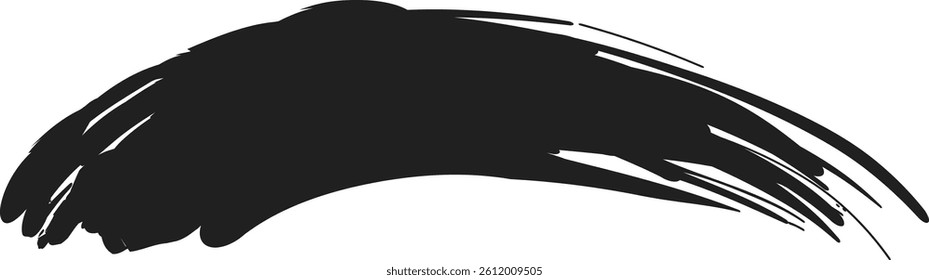 Brush strokes templates, vector grunge paint brush. abstract brush eps 10