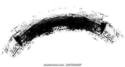 Brush strokes templates, vector grunge paintbrush. modern. eps10. vector modern