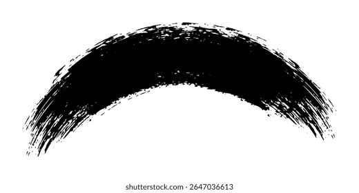 Brush strokes templates, vector grunge paintbrush. modern. eps10