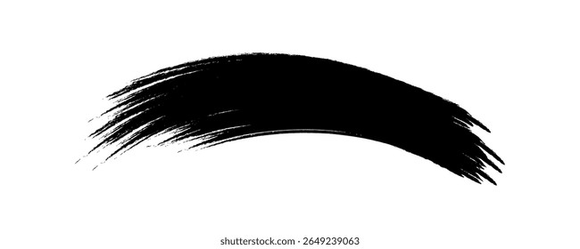 Plantillas de pinceladas, pincel grunge de Vector