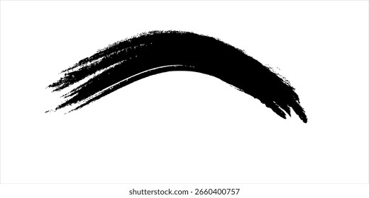 Plantillas de pinceladas, pincel grunge de Vector
