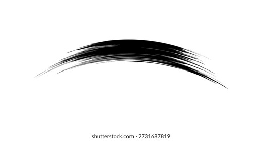 Plantillas de pinceladas, pincel grunge de Vector