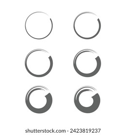 Brush strokes text boxes. Vector paintbrush set. Grunge design elements. Dirty texture banners. Ink splatters. Painted objects. brush logo design , round brush logo design