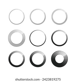 Brush strokes text boxes. Vector paintbrush set. Grunge design elements. Dirty texture banners. Ink splatters. Painted objects. brush logo design , round brush logo design