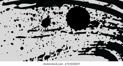 Brush strokes texture. Black Brush strokes isolated on white background. splash good nice paper