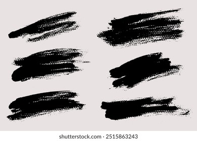 Vetor de traçados de pincel. Coleção de formas pintadas diagonais. Retângulos grunge definidos.

As imagens são criadas sem o uso de qualquer software de inteligência artificial em qualquer estágio