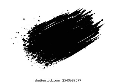 Brush Strokes Vector Illustration – Abstract Brushstroke Designs and Textures