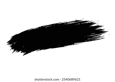 Brush Strokes Vector Illustration – Abstract Brushstroke Designs and Textures