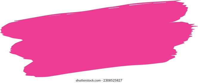 Brush strokes. Vector paint brush. Ink design elements texture for banners and social media graphics. 