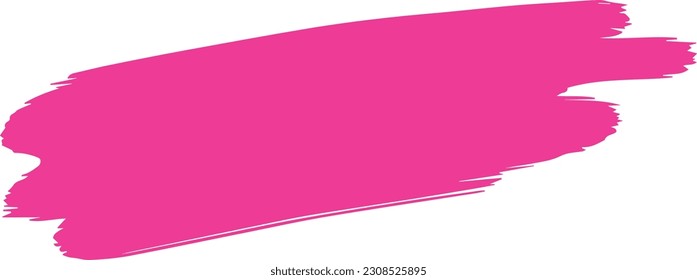 Brush strokes. Vector paint brush. Ink design elements texture for banners and social media graphics. 