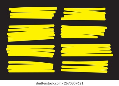 Brush strokes vector. Paint, ink brush, brush strokes, brushes, lines, frames, buttons, grungy rough grunge thick paint line texture. Brush line set