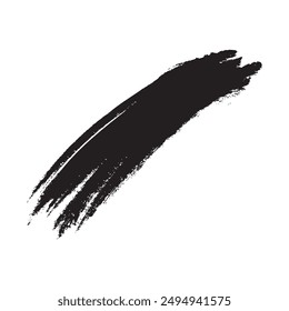 Brush strokes. Vector paintbrush. Grunge design eps 10