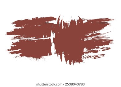 Brush strokes vector. Painted rectangles collection. Grunge long text boxes or textured backgrounds set. The images are created without the use of any artificial intelligence software at any stage