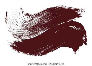 Brush strokes vector. Painted rectangles collection. Grunge long text boxes or textured backgrounds set. The images are created without the use of any artificial intelligence software at any stage