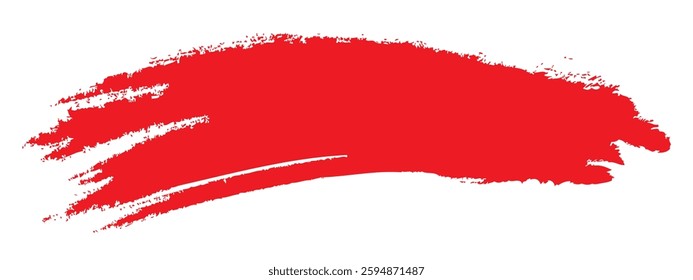 Brush strokes vector. Painted rectangles collection. Grunge long text boxes or textured backgrounds set. Red Marker hand-drawn line border set and scribble design elements. Hand drawn scribble.