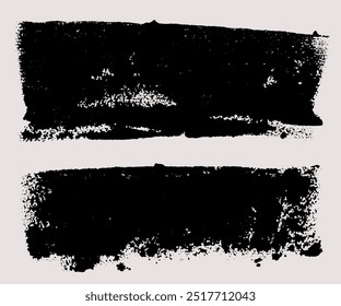 Brush strokes vector. Painted sponge rectangles collection. Grunge text boxes or textured backgrounds set.

The images are created without the use of any artificial intelligence software at any stage